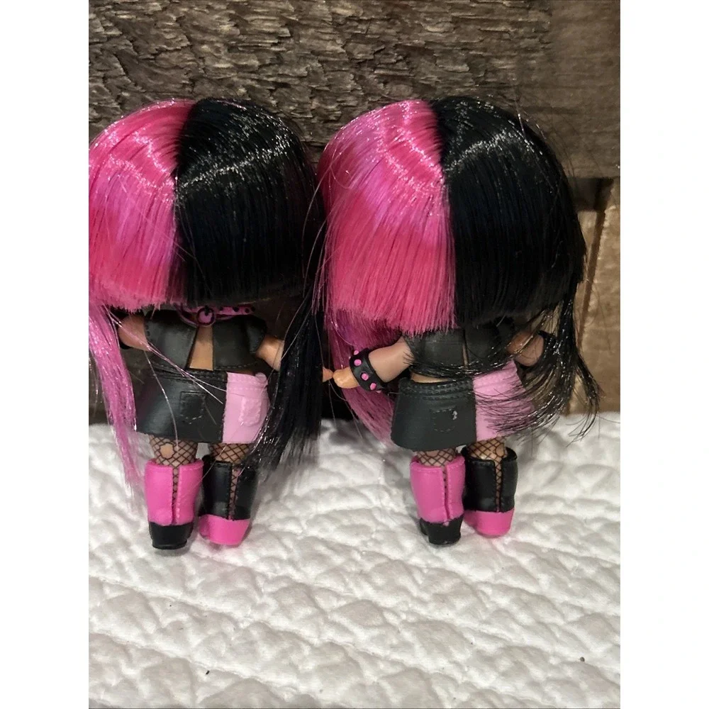 LOL Surprise! Doll, Hairgoals Wave 2‎ Metal Babe Lot Of 2 Doll Only